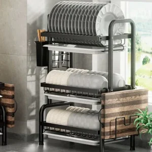Escurridor Premium Stollet de 3 pisos Milhome